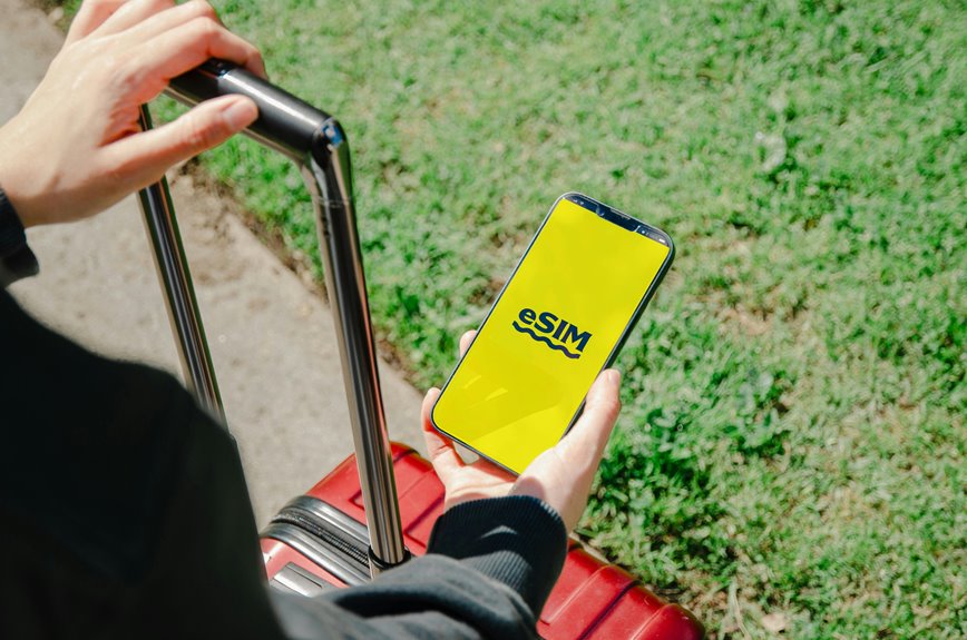 esim smartphone digital technology