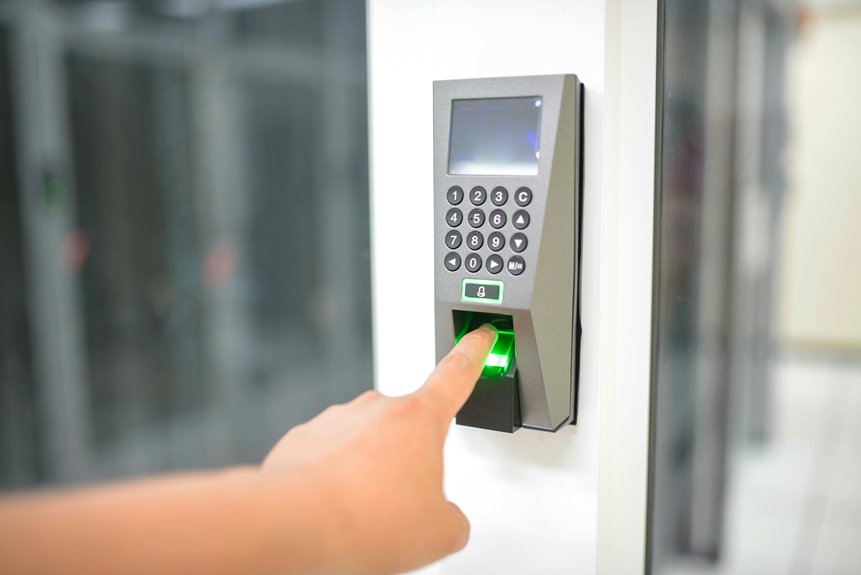 fingerprint authentication system works
