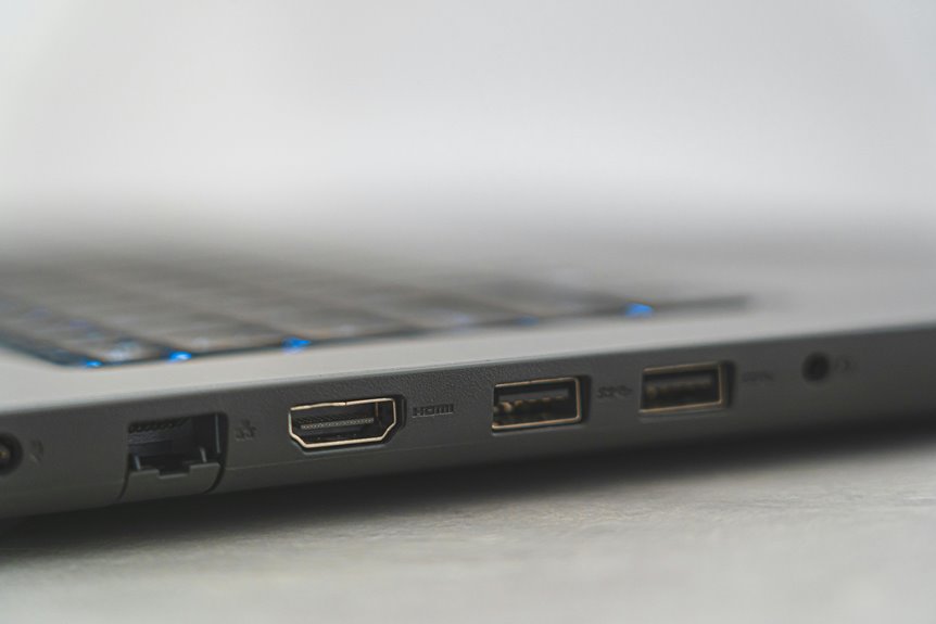 laptop ports connectivity interfaces