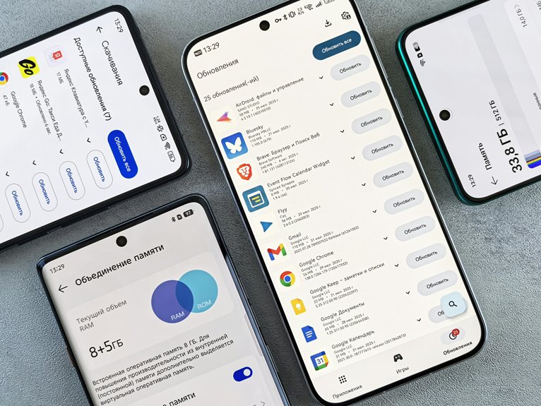 phone storage optimization process